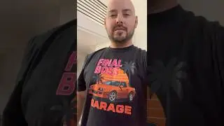 Футболка Final Boss Garage! #camaro #fbody