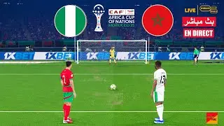 🔴NIGERIA vs MAROC | S&eacute;ance de tirs au but 2026 | Simulation eFootball PES 21