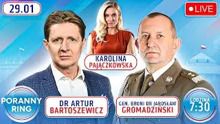 🔴 PORANNY RING 7:30 - DR ARTUR BARTOSZEWICZ GEN. BRONI DR JAROSŁAW GROMADZIŃSKI