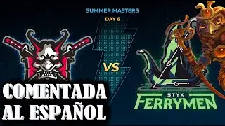 SMITE SUMMER MASTERS FINAL COMENTADA STYX FERRYMEN VS ONI WARRIORS DIA 6 PARTIDA 1