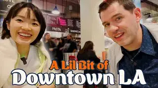 A Lil Bit of Downtown LA #vlog #losangeles #la #travel #adventure #date #books  #lifestyle #food