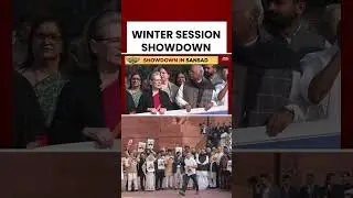 Opposition MPs Protest Labour Code Outside Makar Dwar | Winter Session 2025 Row