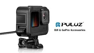 PULUZ Frame Expansion PA Cage with Side Interface Cover for Gopro HERO10 Black /9 Black
