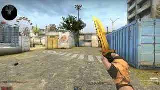CS:GO HUNTSMAN KNIFE LORE FACTORY NEW + HAND WRAPS BADLANDS FACTORY NEW | SKIN SHOWCASE