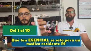 Del 1 al 10 para artículos médicos del Kit para sobrevivir en la RESIDENCIA MÉDICA el primer año