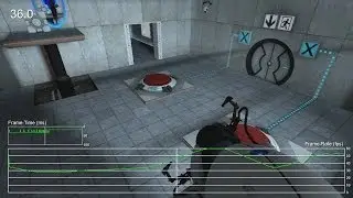 Portal Android Nvidia Tegra 4 Shield Frame-Rate Test