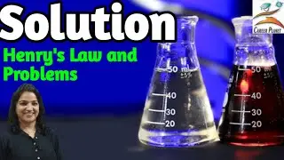 8.Solutions( Numerical problems based on Henry's Law)| NCERT Numericals |Intext questions | NCERT
