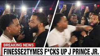 Finesse2tymes & J Prince Jr. Caught In Wild Altercation! (It Got UGLY!)