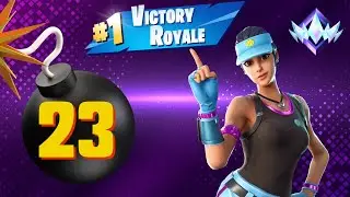 High Bomb - Solo Troca&ccedil;&atilde;o Ranked Surreal - 23 Kill Record ( Fortnite Chapter 5 Season 3 )