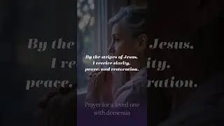 1 Minute Prayer for Early Dementia & Memory Loss Healing | Seeds of Authority 💜