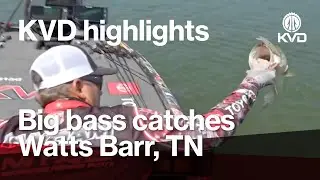KVD fishing highlights - Stage 5 Qualifying Day 2, Watts Bar, TN