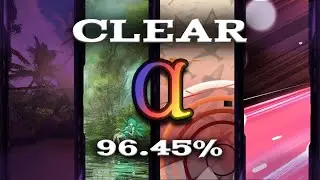 [osu!mania 4k] ALPHA DAN CLEAR 96.45% on stream / read description!