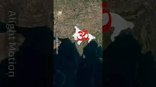 EVOLUTION OF INDIA 🤯🔥 #nutshell  #history #shorts #evolution #animination #geography