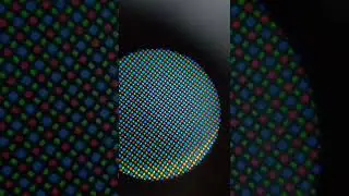 mobile screen in microscope #shorts #shortvideo