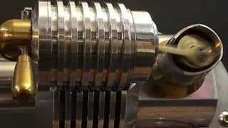 Stirlingmotor Lateral