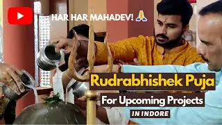 Performed Rudrabhishek Puja For Upcoming Projects | Indore Tour | Asish Nayak Vlogs