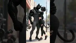 3 cats become super strong! #cat #funnypets #viralpets #funnyanimals #catstory #catstoryvideo