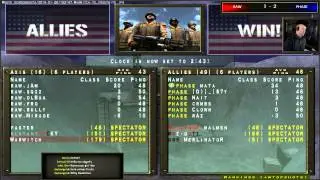 RTCW Alliance Cup: Raw vs. Phase - Playoffs