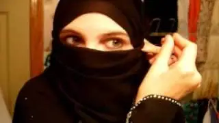 Folded Niqab