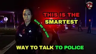 Cop Detains Man Over Vague Description - ID Refusal