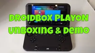 GPD XD UNBOXING - DROIDBOX PLAYON DEMO - XBMC KODI - ANDROID GAMES EMULATORS - DBMC