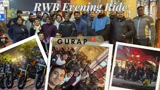 Ronin Warriors Of Bengal Evening Ride🏍️|RWB Meet-up🫂| হাঁড় কাঁপানো ঠান্ডা & Fogg 🔛 | Gurap, NH 2📍