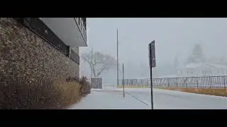 Canada Mein Shadeed Barfbaari❄️ | Heavy Snowstorm in canada