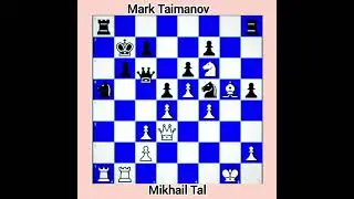 Mikhail Tal vs Mark Taimanov