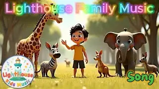 Adam Names the Animals | Genesis 2:19-20 | Lighthouse Kids Family | Kids Song | Christian Kids Music