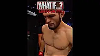 WHAT IF - Luffy Nabil vs Khabib 💀#gym #gymedit #kickboxing #muaythai