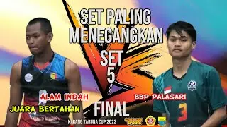 SET 5 ALAM INDAH VS BBP Final Tournamen Voli Putra Karang Taruna Cup 2022 I Voli Tarkam