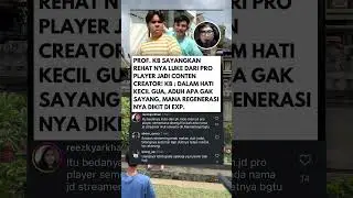 PROF KB SAYANGKAN LUKE HARUS REHAT DARI PROSCENE MLBB