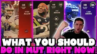 WHAT TO DO IN MUT 23 RIGHT NOW! BEST COIN AND XP METHODS! WHAT TO GRIND! MADDEN 23 ULTIMATE TEAM!