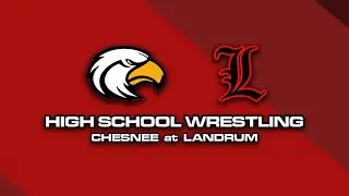 Landrum Cardinals vs. Chesnee Eagles - High School Wrestling