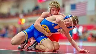 132 – Zac Ritter {G} of Sandburg IL vs. Cody Tavoso {R} of Hinsdale Central IL