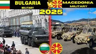 Bulgaria vs North Macedonia military power comparison - 2025 | Macedonia vs BULGARIA Military power