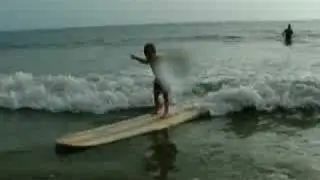 A Four Year Old Surfer!