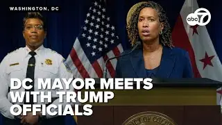 DC Mayor Bowser meets with AG Bondi as Trump's federal takeover sparks mixed reactions