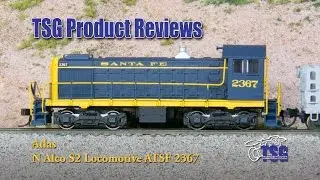 N Scale DCC ALCO S2 Switcher Atlas Product Review