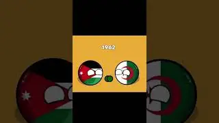 Jordan relations with countries | #jordan #countryballs #Relations