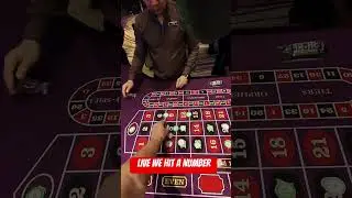 LIVE WE HIT A NUMBER ON ROULETTE. #roullette #slots #jackpots