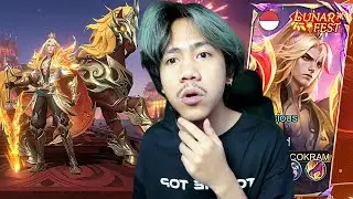 REVIEW SKIN LUNAR FEST LEOMORD AUSPICIOUS BLAZE - Mobile legends