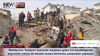 #Canlı - Malatya’da 5.6 büyüklüğünde deprem meydana geldi. Şeyh Bayram mahallesinden yayındayız