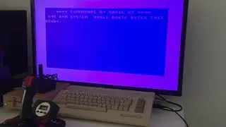 Как загрузить игры на Commodore 64 с дисководом 1541