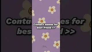 contact names for best friend 🤍 #moonlilac #fyp
