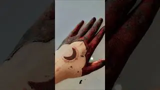 Eid special moon mehndi design #shorts #mehndi #henna #art #viral