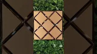 MOSAIC Peel and Stick Tile Wall Sticker _ Self-Adhesive Mosaic Crystal Mirror Glass