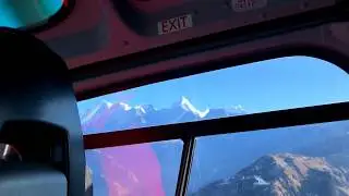 Beautiful Mountain Flight in Nepal||Helicopter Tour in Nepal