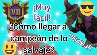 ¿Cómo llegar a Campeón de lo Salvaje? WildCraft //Lina The Tiger