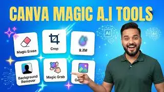 How to Edit Photos in Canva 2025: Magic AI Tools Tutorial for Beginners | Zeeshan Shakir